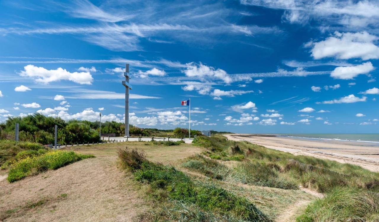 Senane - Joli Studio A 50M De La Plage, Parking Appartement Courseulles-sur-Mer Buitenkant foto